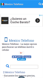 Mobile Screenshot of mexicotelefono.com