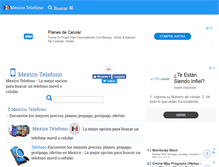 Tablet Screenshot of mexicotelefono.com